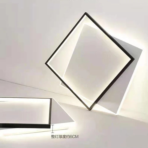 plafonnier led moderne simple décoration domestique nordique