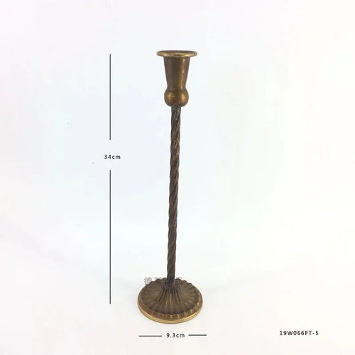 lustre en métal romantique pour décorations de mariage et dîner