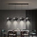 Asie du Sud-Est Rétro Vintage Résine Théière Suspension Led Lumières Cuisine Salle À Manger Loft Déco Pays Suspension Luminaire Design