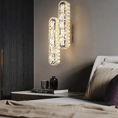 Moderner LED-Kronleuchter aus Kristall mit dimmbarer Lichtintensität für Ihr Zuhause - vue 3 sur 13