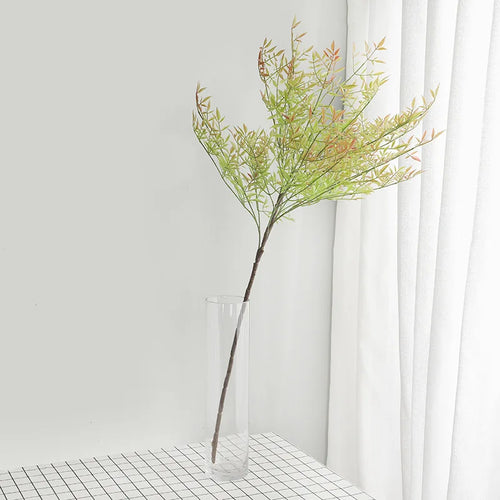 grandes branches artificielles de nandina palmier tropical pour décoration intérieure