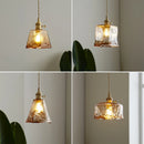 Moderne LED-Glas-Pendelleuchte für die Innendekoration