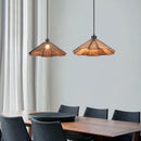 LED-Pendelleuchte Holz Wabi-Sabi-Stil Innen DIY 2022