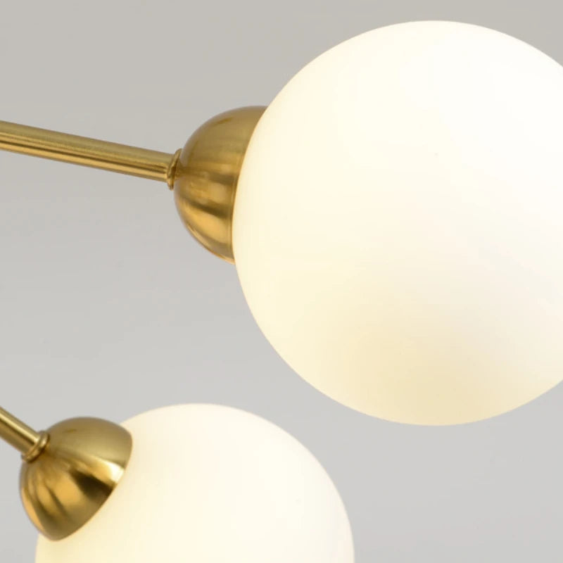 suspension en verre design nordique pour un éclairage moderne - vue 6 sur 10