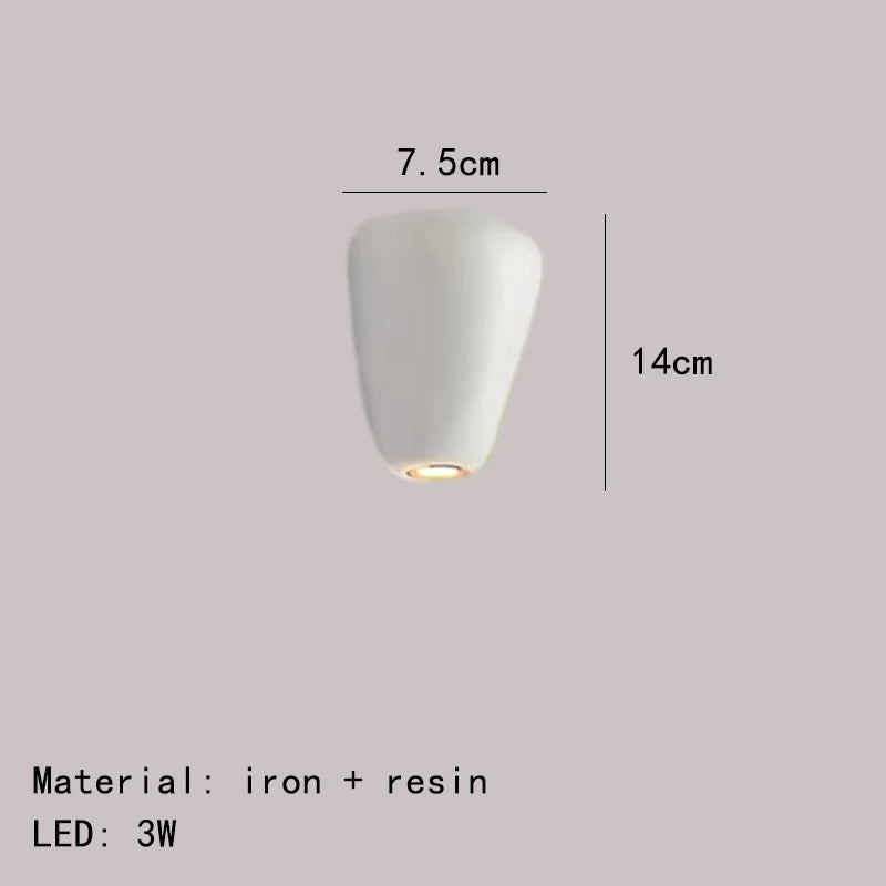 Mini Wandleuchte aus Resin Stimmungsbeleuchtung 3.000 K - vue 8 sur 9