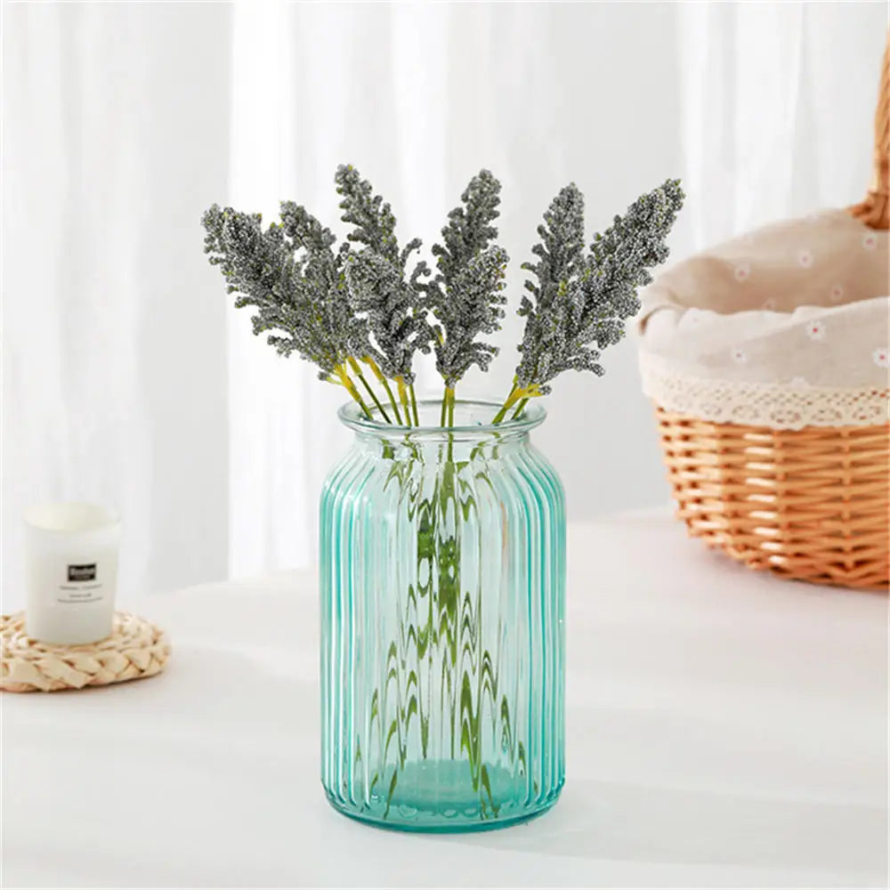 lot de 6 épis de blé et fleurs de lavande pour décoration de mariage - vue 4 sur 13