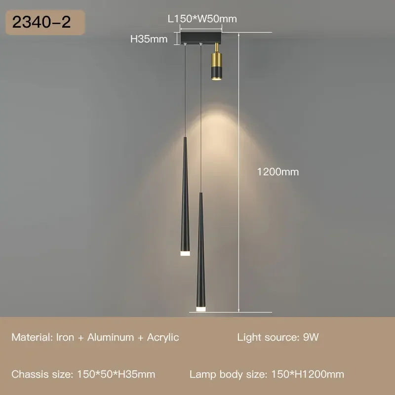 Moderner LED-Kronleuchter für exklusive Innendekoration - vue 15 sur 22