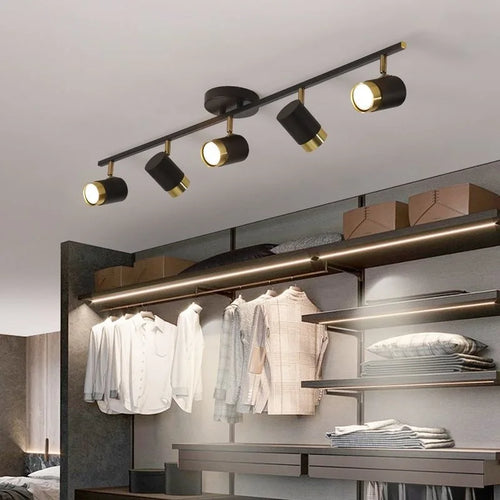 Moderner LED-Kronleuchter für Bekleidungsgeschäft und Wohnzimmer - vue 3 sur 18