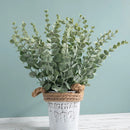 lot de 20 tiges d eucalyptus artificielles pour décorations festives