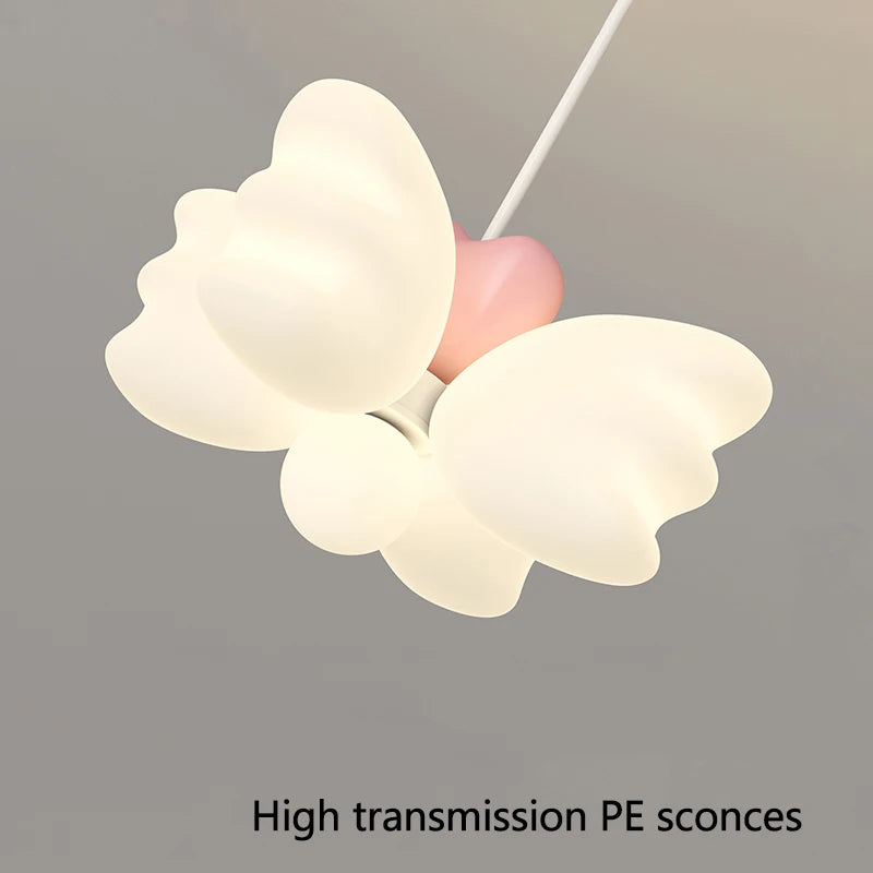 Kreativer Kronleuchter für Kinder mit LED-Engelsflügeln Dekorativ - vue 5 sur 8