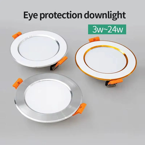 LED-Einbauspot mit drei Lichtfarben moderner Einbaustrahler - vue 7 sur 9