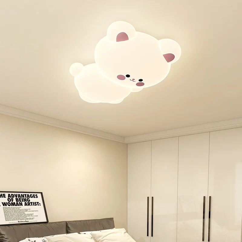 plafonnier mignon ourson koala pour chambre d'enfant décor créatif - vue 4 sur 8