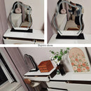 Vanity Mirror with Lights, Bathroom Mirror with Dimmable 3 Modes, 360 ° Rotary Touch Screen Control, Suable for Bedroom