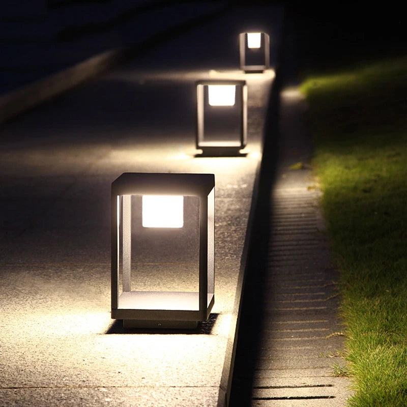 lampe de jardin à led pour éclairage extérieur disponible en stock - vue 3 sur 8