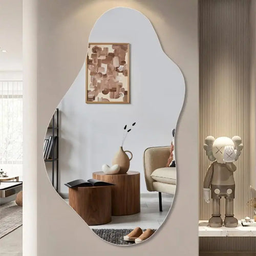 miroir mural à éclairage led intelligent style luxueux - vue 5 sur 8