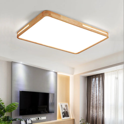 lampe de salon moderne style bûche plafonniers combinaison
