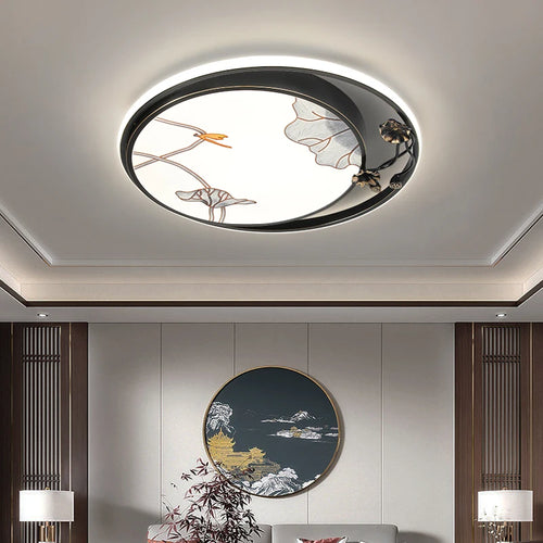 plafonnier led multicolore en émail pour intérieur moderne - vue 3 sur 16
