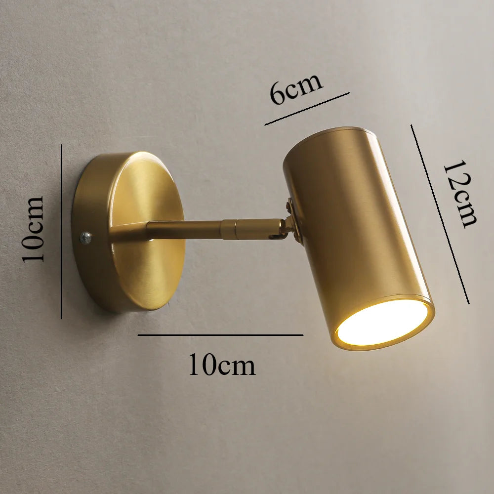Applique murale LED nordique moderne à Angle réglable - vue 8 sur 8