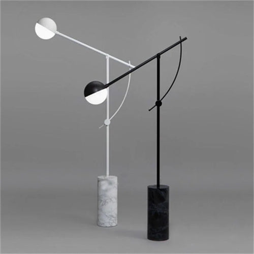 lampadaire nordique vintage moderne simple led marbre