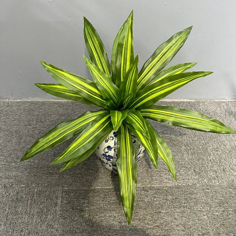 agave artificiel 15 feuilles décoration florale pour intérieur - vue 13 sur 13