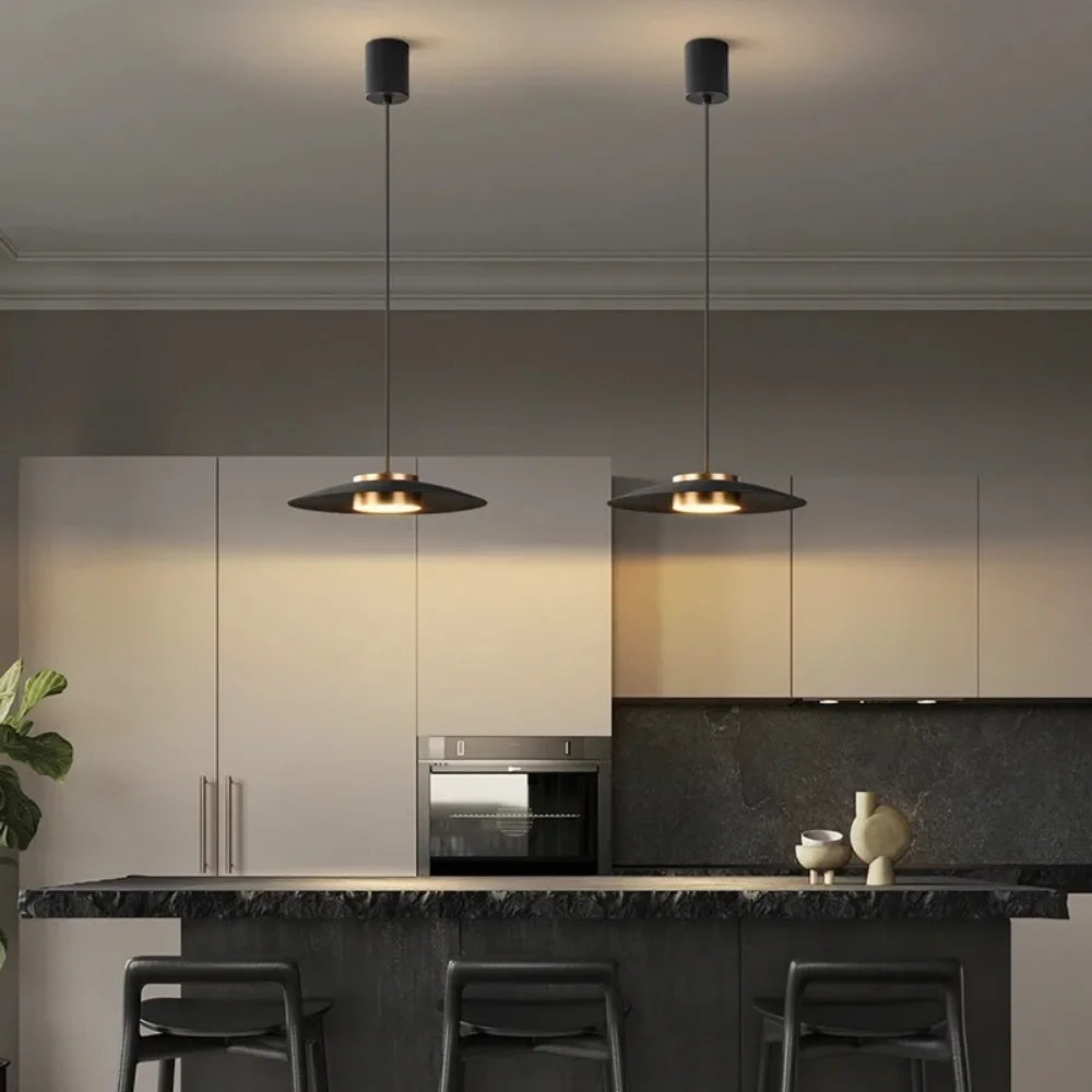 suspension moderne design led pour éclairage intérieur décoratif - vue 5 sur 8