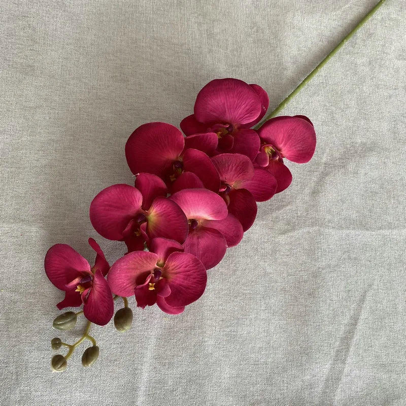 arrangement de fleurs artificielles en velours pour décoration intérieure - vue 7 sur 17