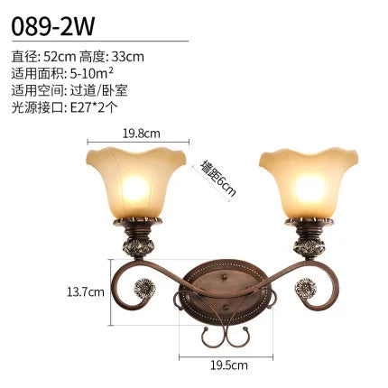 lustre vintage style nordique pour éclairage intérieur élégant - vue 13 sur 13