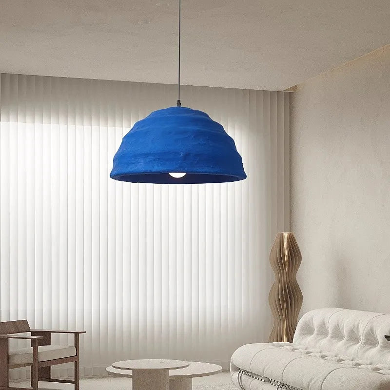 Kronleuchter nordisches Design minimalistisch Stil Wabi-Sabi original - vue 5 sur 7