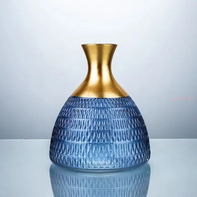 vase en verre décoratif pour arrangements floraux modernes - vue 8 sur 16
