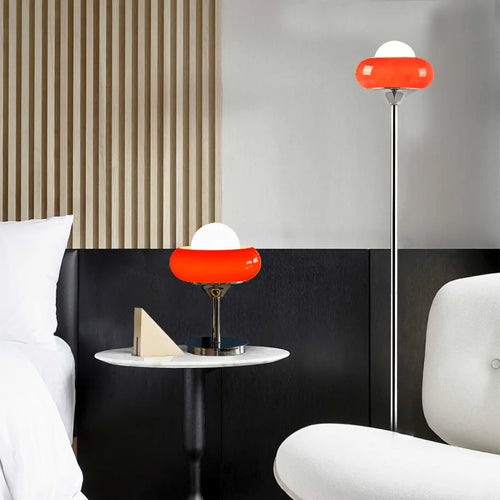 Bauhaus-Pendelleuchte Retro Glas Design für den Innenbereich - vue 2 sur 12