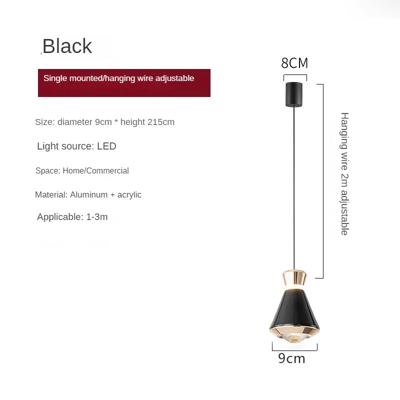 lampe de chevet postmoderne élégante pour décoration intérieure moderne - vue 13 sur 12