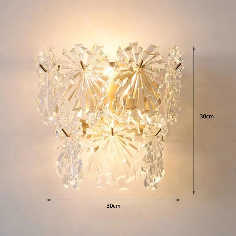 Design-Wandleuchte aus Glas für moderne Inneneinrichtung - vue 12 sur 12