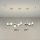 suspension artistique à led à intensité variable pour décoration intérieure