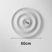 lampe de luxe ufo en aluminium suspension décorative