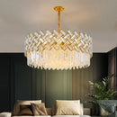 Moderner Kristallkronleuchter für elegante Wohnraumdekoration