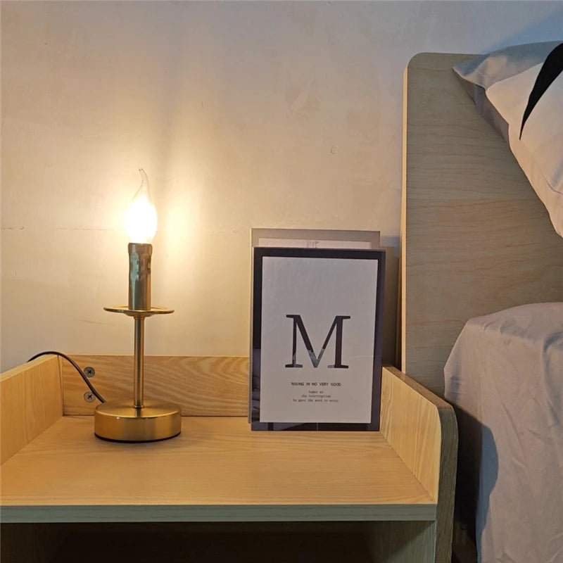 lampe à poser industrielle rétro pour décoration intérieure moderne - vue 7 sur 10