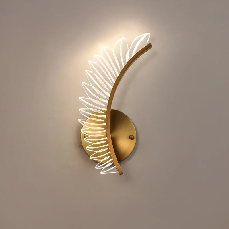 applique murale led nordique pour décoration d'intérieur - vue 3 sur 9