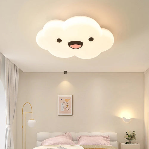 plafonnier moderne smiley visage pour éclairage intérieur - vue 2 sur 7