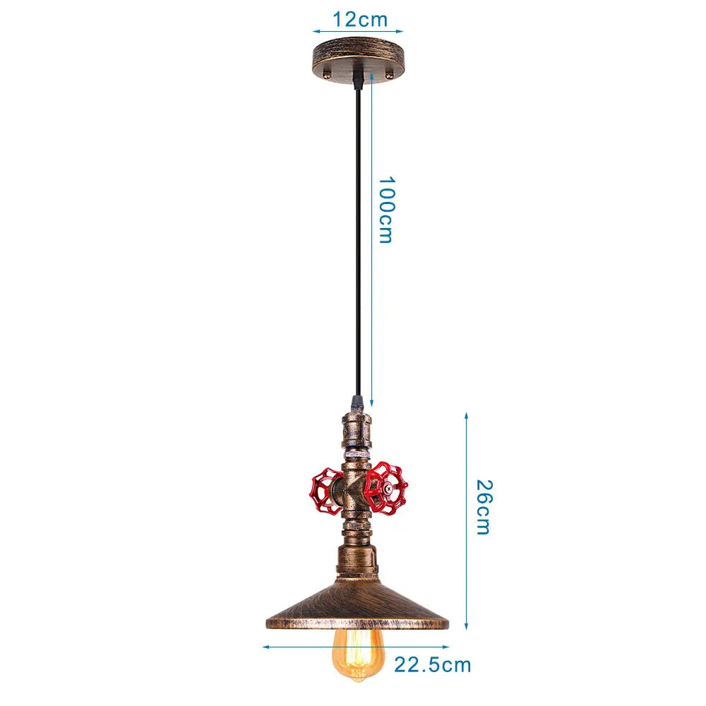 suspension rétro industrielle pour un éclairage vintage élégant - vue 14 sur 25