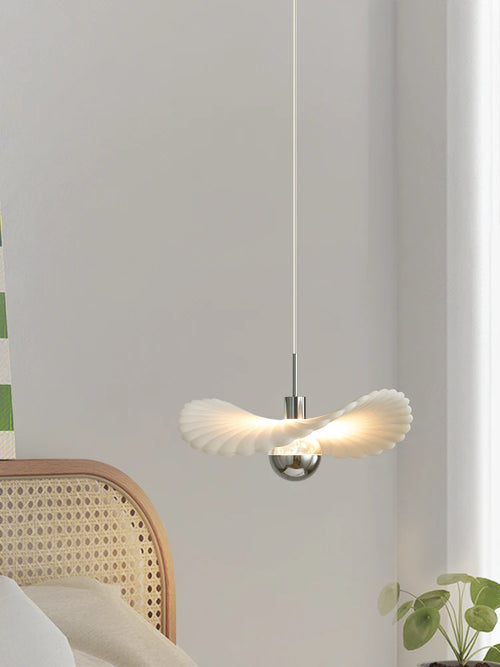 Moderne Pendelleuchte aus Kunstharz im minimalistischen Design für innen und außen - vue 4 sur 12