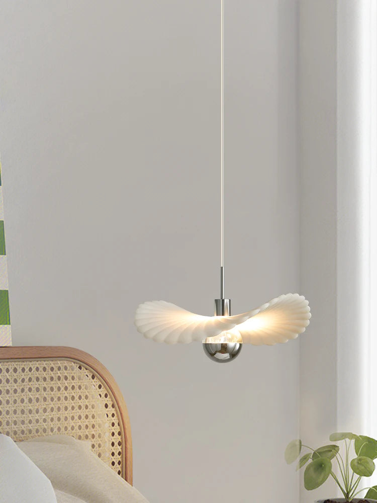 Moderne Pendelleuchte aus Kunstharz im minimalistischen Design für innen und außen - vue 3 sur 12