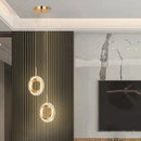Nordische LED-Pendelleuchte Ring Modern für Schlafzimmer und Wohnzimmer