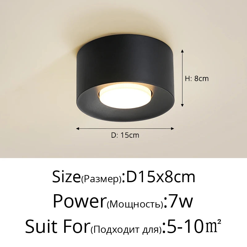 minimaliste spot led spot sans lumière principale