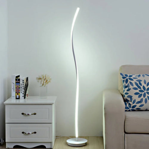 lampadaires led silice gel salon étude