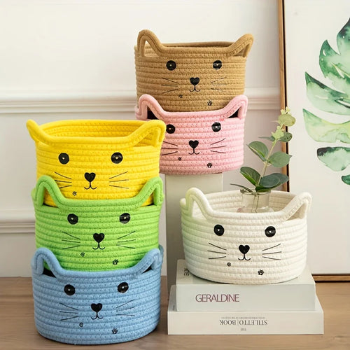 panier de rangement mignon pour jouets danimaux de compagnie - vue 3 sur 11
