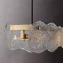 Moderne Pendelleuchte aus Kupfer und Glas für Restaurants