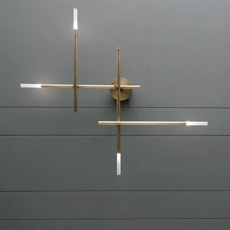 Minimalistische LED-Wandleuchte für die Innendekoration - vue 3 sur 12