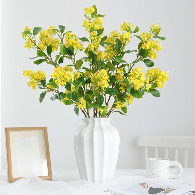 fleurs artificielles parfumées décoration pour jardin et événements - vue 5 sur 10