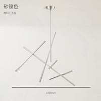 lustre post-moderne créatif personnalité nordique led forme branche