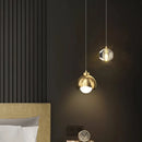 Lustre LED en cristal de luxe nordique